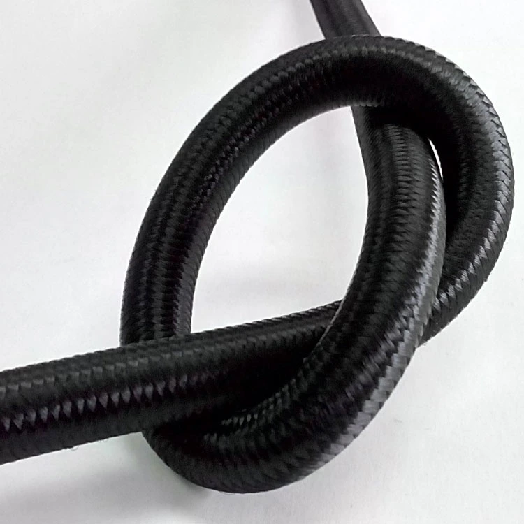 8mm High Tenacity Black Elastic Bungee Shock Cord