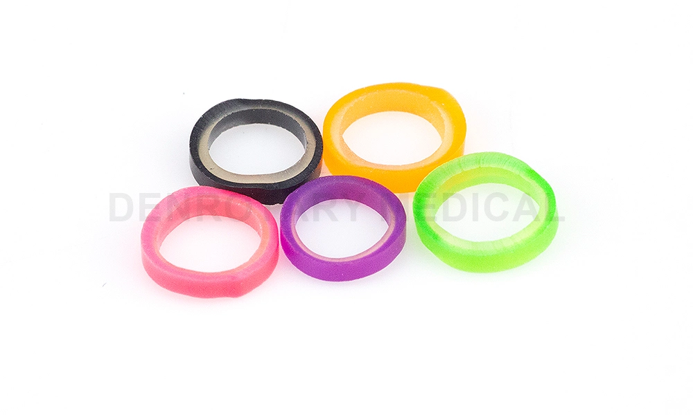 High Quality Braces Color Rubber Band Dental Material Ligature Tie Orthodontics