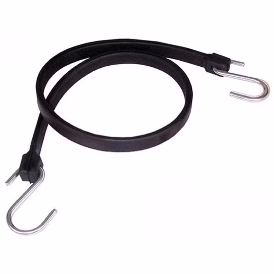 Correas de goma para lona Cuerdas elásticas de goma natural de alta resistencia con ganchos