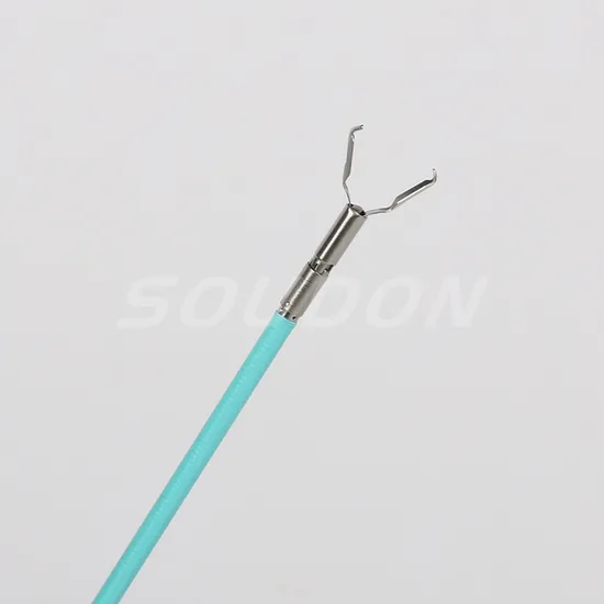 Accesorios endoscópicos desechables Un solo uso Estéril Flexible Giratorio Reposicionable Endoclip Endoscópico Hemoclip Clips hemostáticos