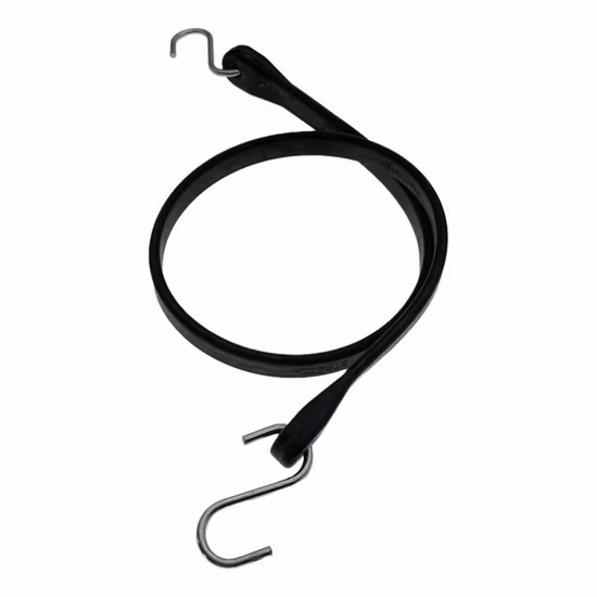 Correa de goma EPDM para equipaje de alta resistencia, correas de lona de goma con ganchos en S, correas de amarre de cordón elástico Bungee
