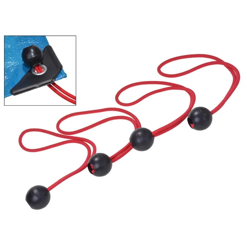 Kingslings Ball Bungee - Cuerda de amarre para toldo de 6 mm
