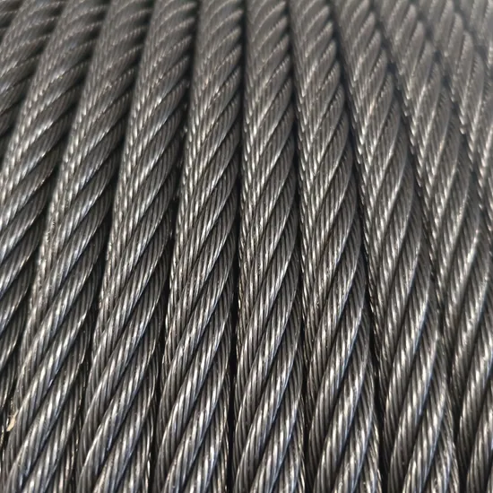 Cuerda de alambre de acero galvanizado 7*19 Cuerda de remolque de 3 mm 4 mm 5 mm