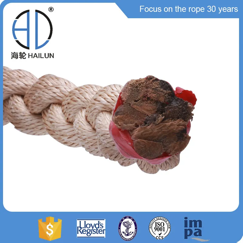 Cuerda de remolque marina de nailon monofilamento PP de polipropileno trenzado de alta resistencia de 8/12 hilos para amarre