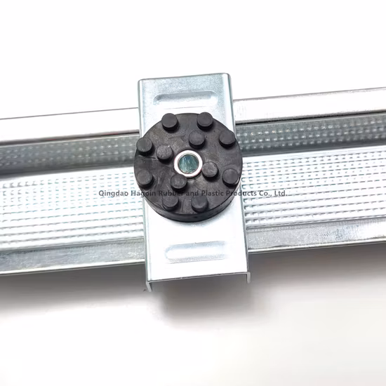 Rsic-1 DC04 Clips resistentes de aislamiento de sonido para canal de enrasado de paneles de yeso