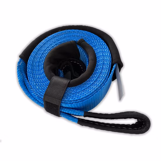 Cuerda de remolque de emergencia Kingslings, protector de árboles, correa de cabrestante