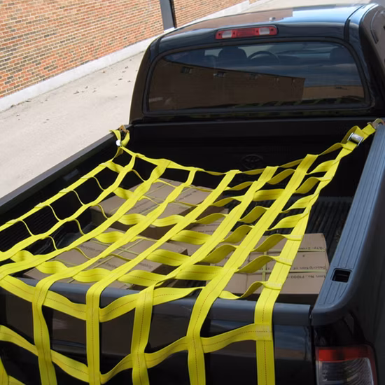 Red de correas de carga de eslinga plana de servicio pesado personalizada al por mayor